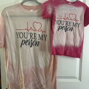 Mom and toddler matching shirts “You’re My Person”